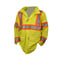 Hi Vis Yellow DOT Rain Jacket